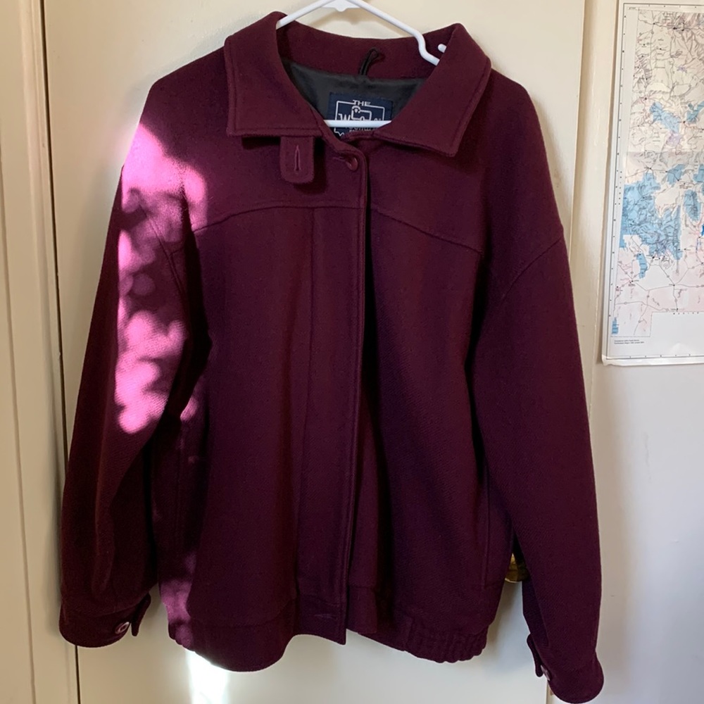 Woolrich Deep Burgundy Utility Jacket